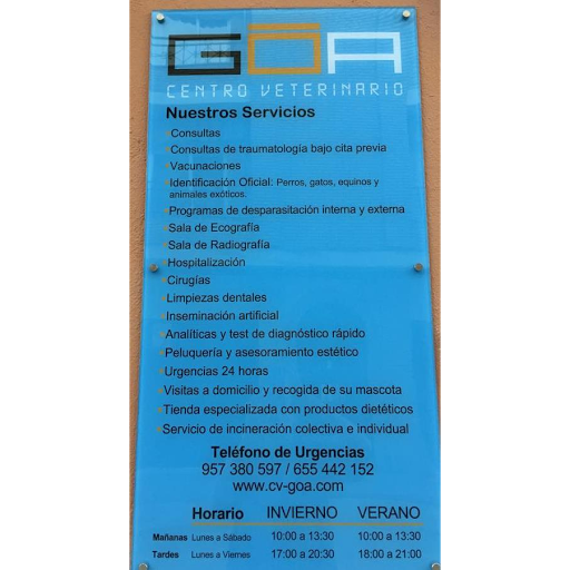 Clínica Veterinaria Goa – Fernán Núñez